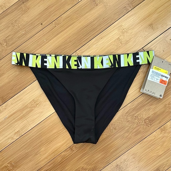 NWT- Nike Icon Black Cheeky Bikini Bottoms.Size S, M, L - Picture 5 of 6
